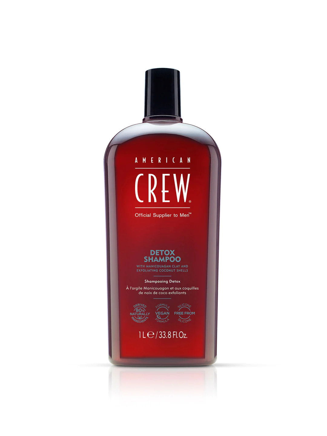 American Crew, Detox, Vegan, Σαμπουάν, For Regulation Of Excessive Sebum, 1000 ml