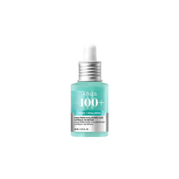 Anua, 100+, PDRN & Hyaluronic Acid, Ενυδατικό & Smoothening, Ορός, Για το Πρόσωπο, 30 ml