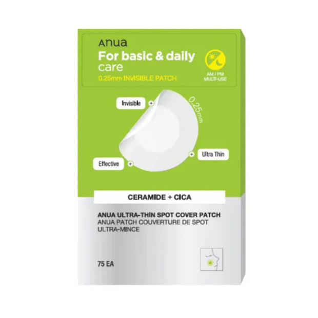 Anua, Ultra-Thin, Καθαρισμού, Local Treatment Patch, Για το Πρόσωπο, 75 pcs