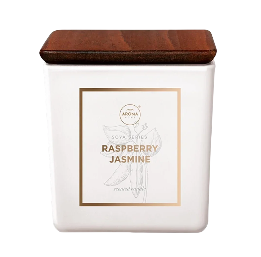 Aroma Home, Raspberry & Jasmine, Αρωματικό Κερί, 115 g