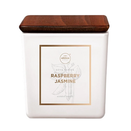 Aroma Home, Raspberry & Jasmine, Αρωματικό Κερί, 115 g