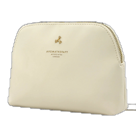 Aromatherapy Associates, Textile Makeup Bag, White