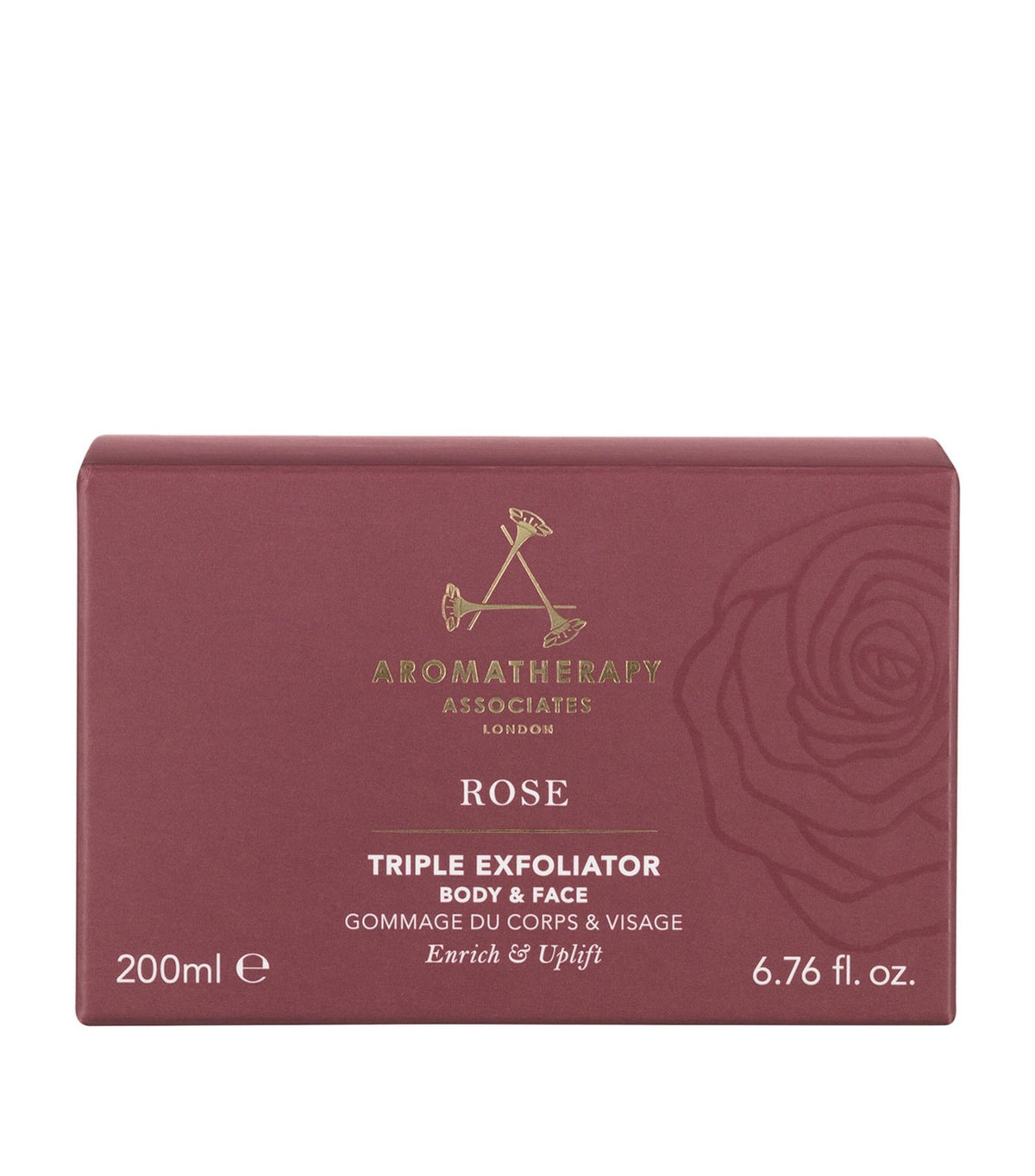 Aromatherapy Associates, Rose, Natural Essential Oils, Scrub Απολέπισης, 200 ml