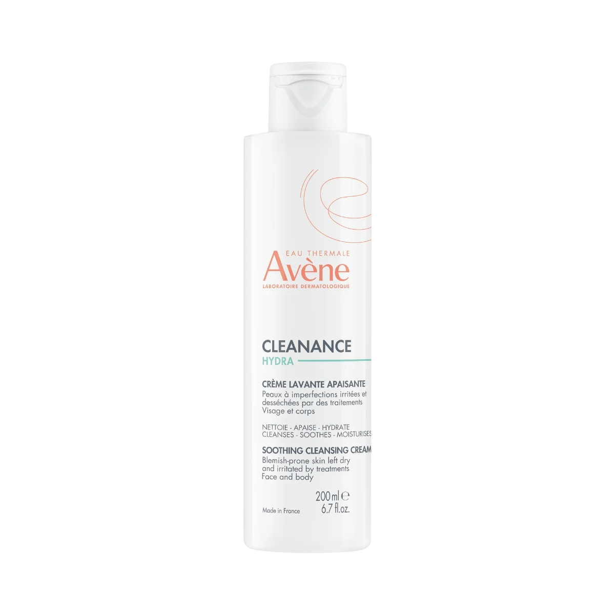 Avene, Cleanance Hydra, Καταπραϋντική, Κρέμα Καθαρισμού, 200 ml