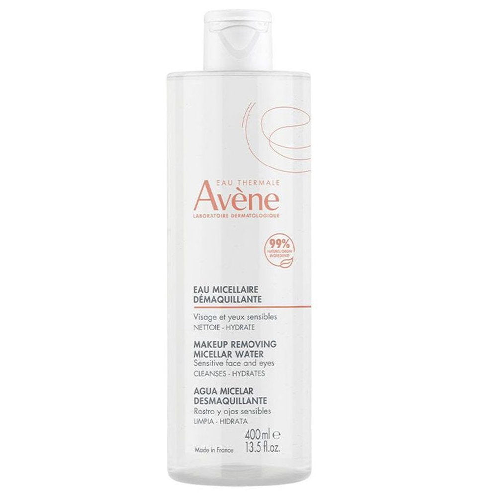 Avene, Eau Thermale, Cleanses and Removes Makeup, Νερό Micellar, Sensitive, 400 ml