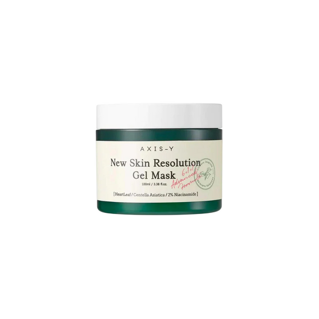 Axis-Y, New Skin Resolution, Λαμπερό, Gel Mask, Για το Πρόσωπο, 100 ml