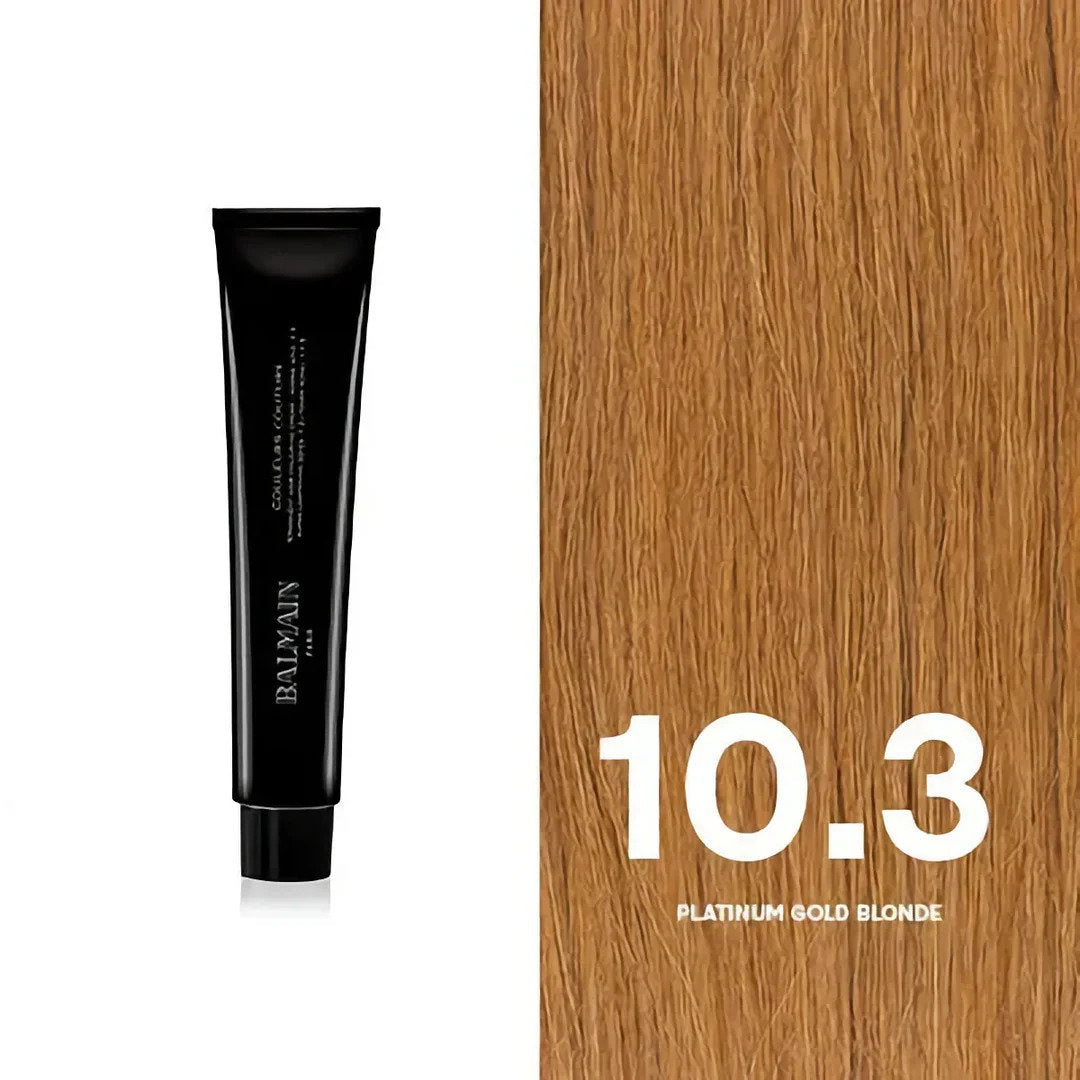 Balmain Professionnel, Couleurs Couture, Μόνιμη Βαφή Μαλλιών, 10.3 Platinum Gold Blonde, 60 ml