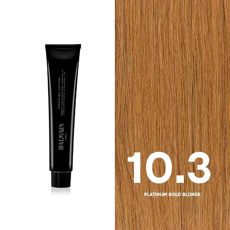 Balmain Professionnel, Couleurs Couture, Μόνιμη Βαφή Μαλλιών, 10.3 Platinum Gold Blonde, 60 ml