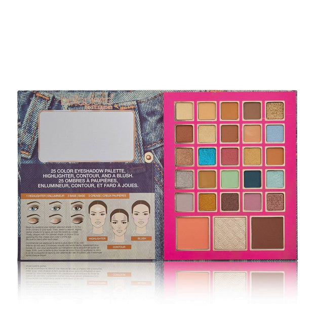 Bellapierre, 90's Glam, Multi-use, Για το Πρόσωπο Palette, 42.5