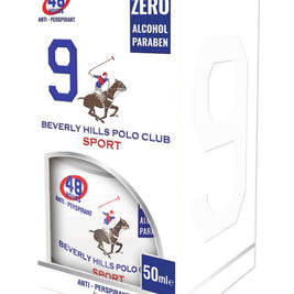Beverly Hills Polo Club, 1982 - Sport 9, Αντιιδρωτικό Αποσμητικό Spray, Ανδρικό, 50 ml