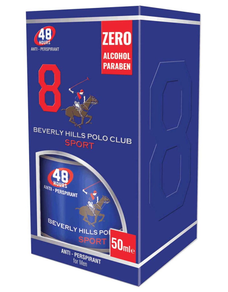 Beverly Hills Polo Club, Sport, Αποσμητικό Roll-On, Ανδρικό, 50 ml
