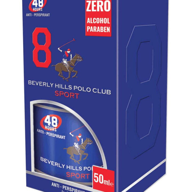 Beverly Hills Polo Club, Sport, Αποσμητικό Roll-On, Για Άνδρες, 50 ml