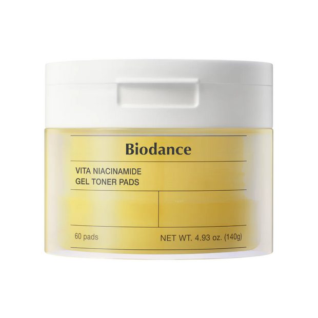 Biodance, Vita Niacinamide, Λαμπερό, Peel-Off Pads, 60 pcs