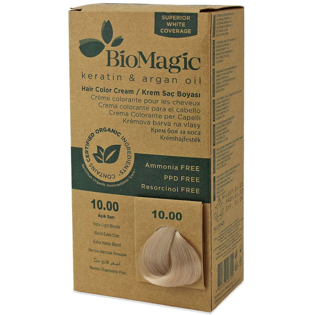 Biomagic, Biomagic, Keratin & Argan Oil, Μόνιμη Βαφή Μαλλιών, 10.00, 250 ml *Tester