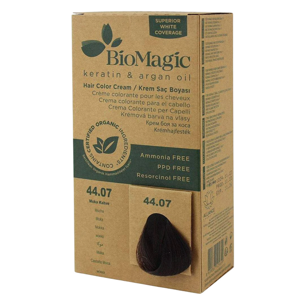 Biomagic, Biomagic, Keratin & Argan Oil, Μόνιμη Βαφή Μαλλιών, 44.07, 250 ml *Tester