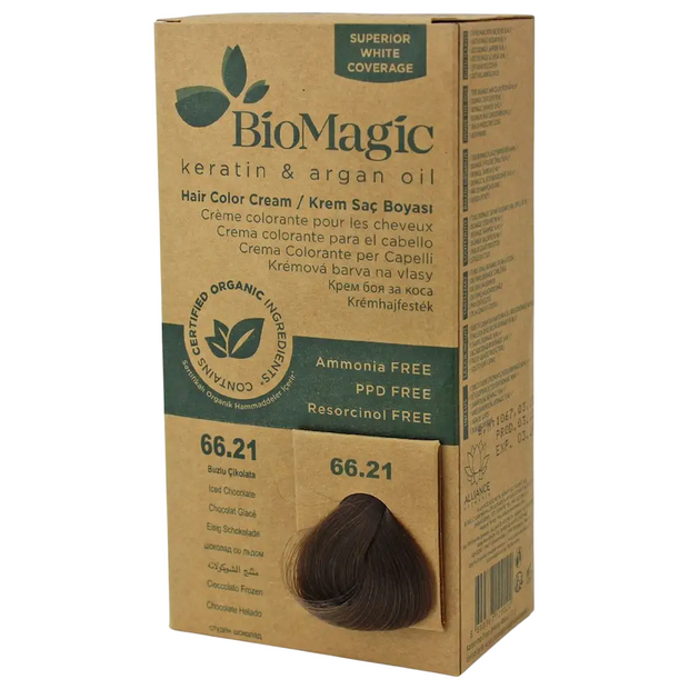 Biomagic, Biomagic, Keratin & Argan Oil, Μόνιμη Βαφή Μαλλιών, 66.21, 250 ml *Tester