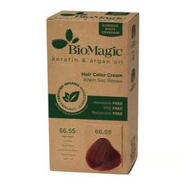 Biomagic, Biomagic, Keratin & Argan Oil, Permanent Hair Dye, 66.55, 250 ml *Tester