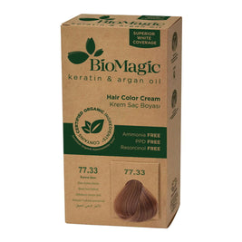 Biomagic, Biomagic, Keratin & Argan Oil, Permanent Hair Dye, 77.33, 250 ml *Tester