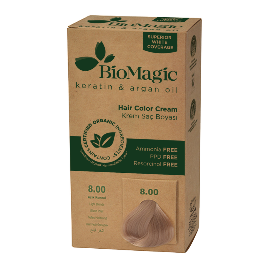 Biomagic, Biomagic, Keratin & Argan Oil, Μόνιμη Βαφή Μαλλιών, 8.00, 250 ml *Tester