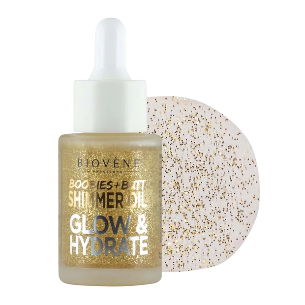 Biovene, Boobies + Butt, Hydration, Glow, Έλαιο Σώματος, 30 ml *Tester