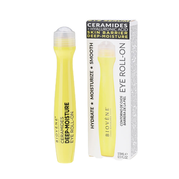Biovene, Ceramides, Ενυδατικό & Λείανσης, Eye Roll-On, 15 ml