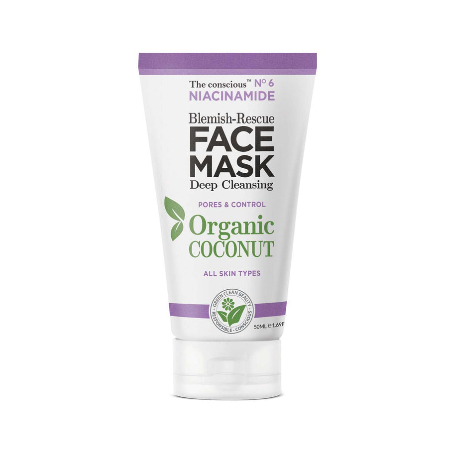 Biovene, The Conscious No.6, Coconut, Pore Καθαρισμού, Μάσκα Σε Μορφή Κρέμας, Για το Πρόσωπο, 50 ml