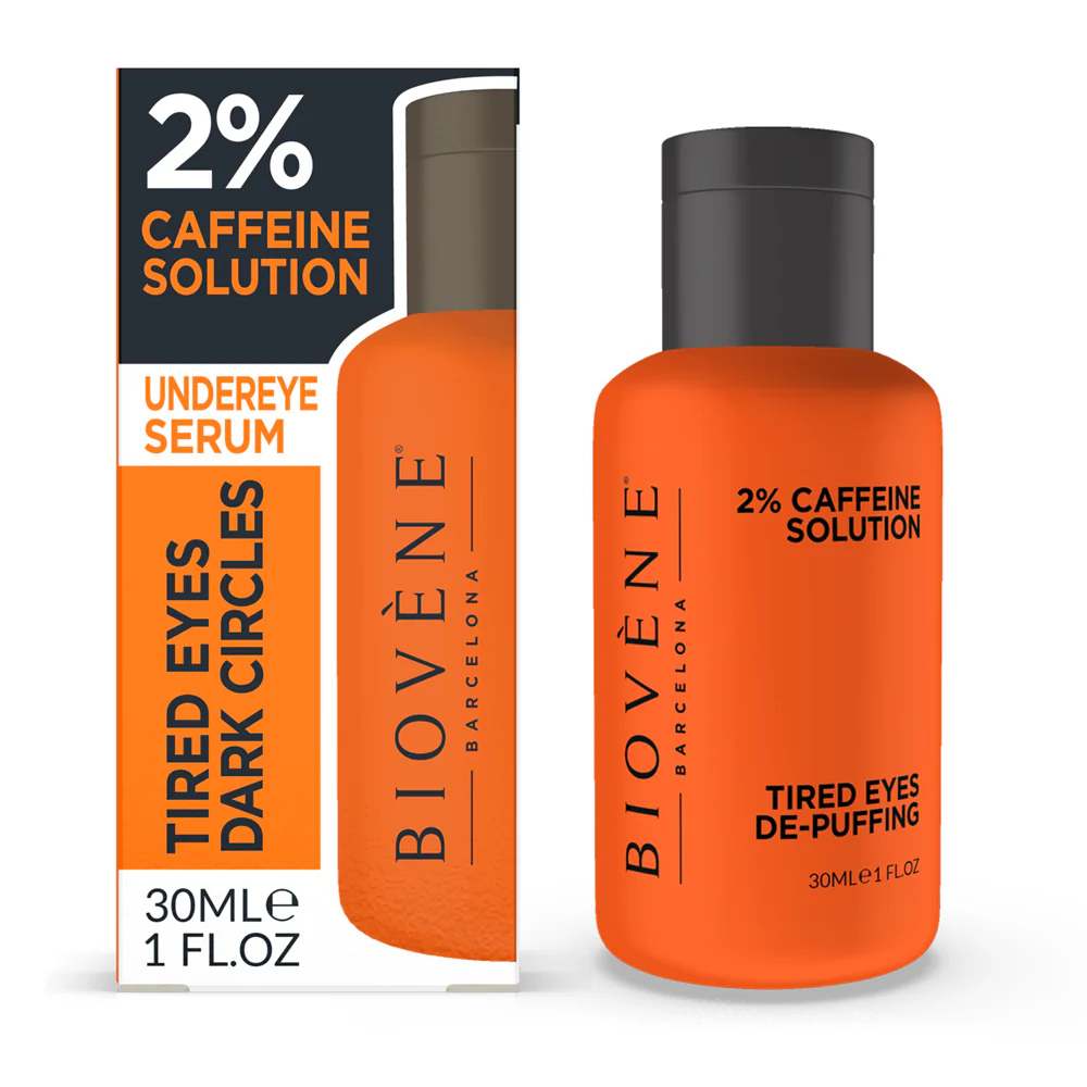 Biovene, Tired Eyes Dark Circles, 2% Caffeine, De-puffing, Ορός Ματιών, 30 ml