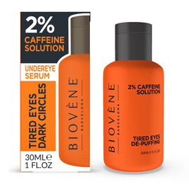 Biovene, Tired Eyes Dark Circles, 2% Caffeine, De-puffing, Ορός Ματιών, 30 ml