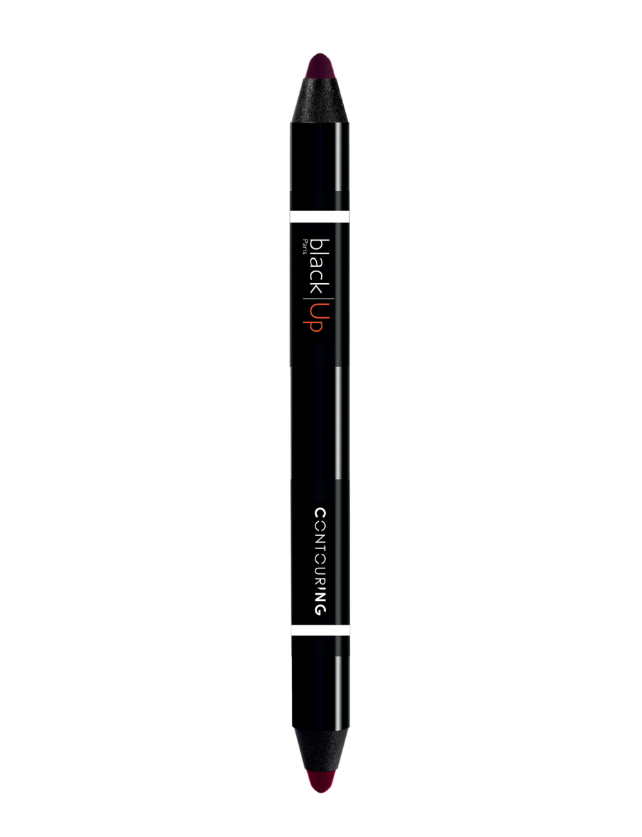 Black Up, Ombre Lips, Double-Ended, Μολύβι Χειλιών, 02, 2.7 g
