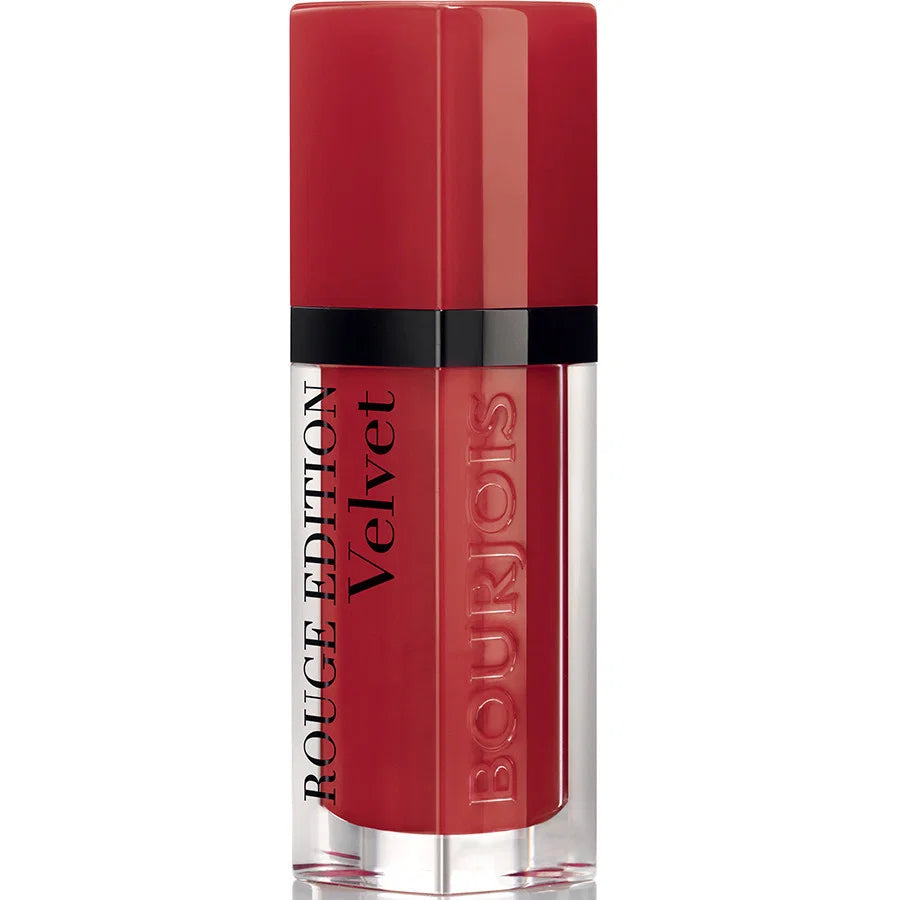 Bourjois, Rouge Edition Velvet, Dimethicone, Matte, Υγρό Κραγιόν, 01, Personne Ne Rouge, 7.7 ml