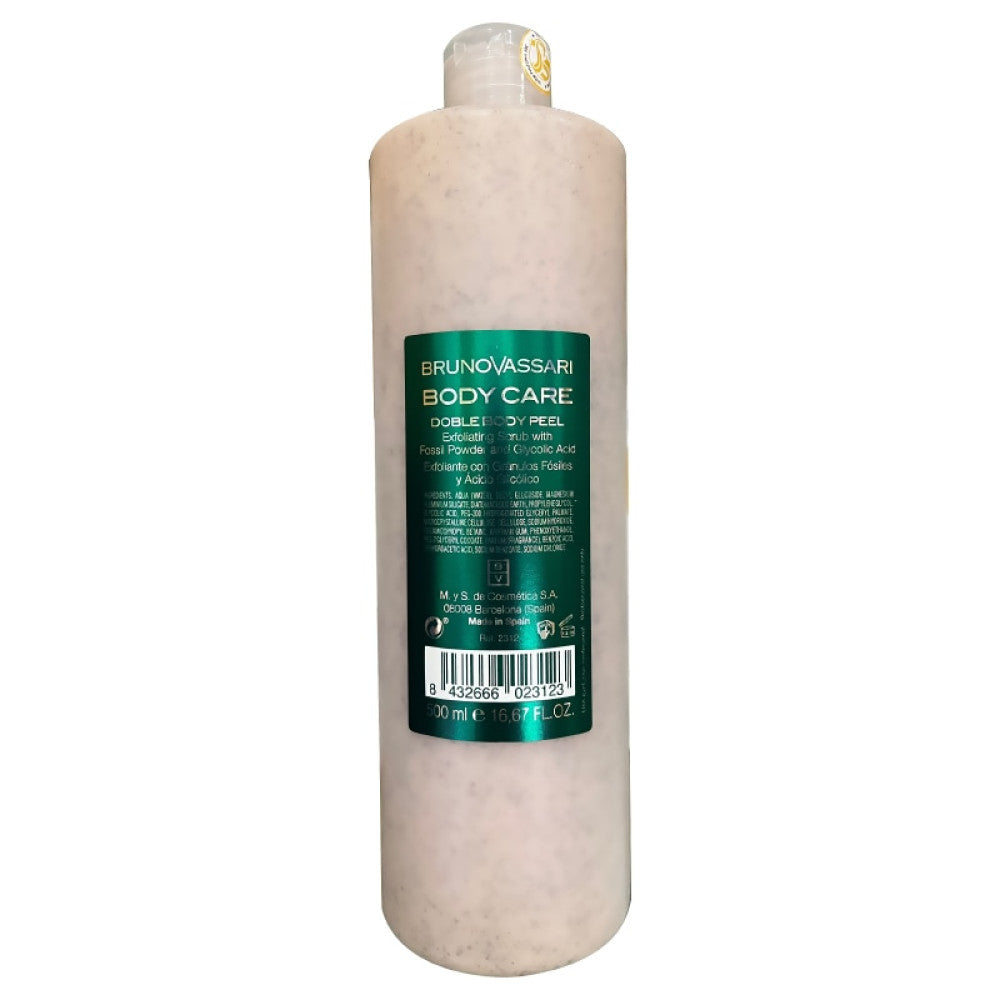 Bruno Vassari, Body Care, Glycolic Acid, Exfoliation, Scrub Σώματος, 500 ml