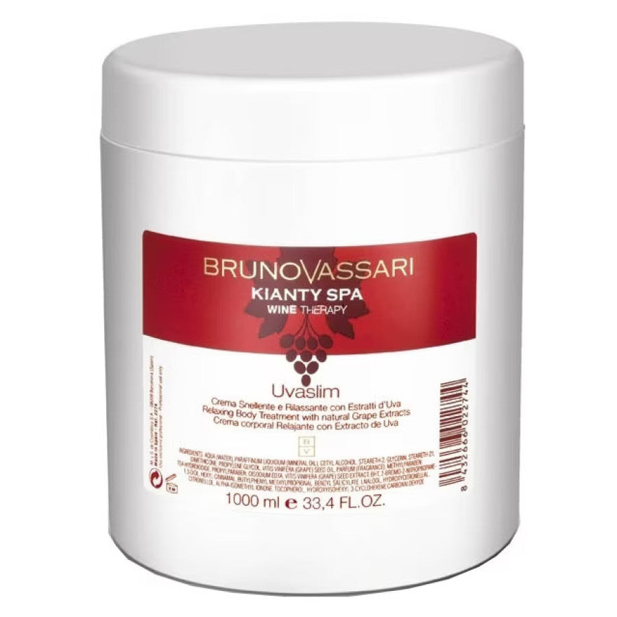 Bruno Vassari, Kianty SPA, Grape, Anti-Oxidant, Κρέμα Σώματος, 1000 ml