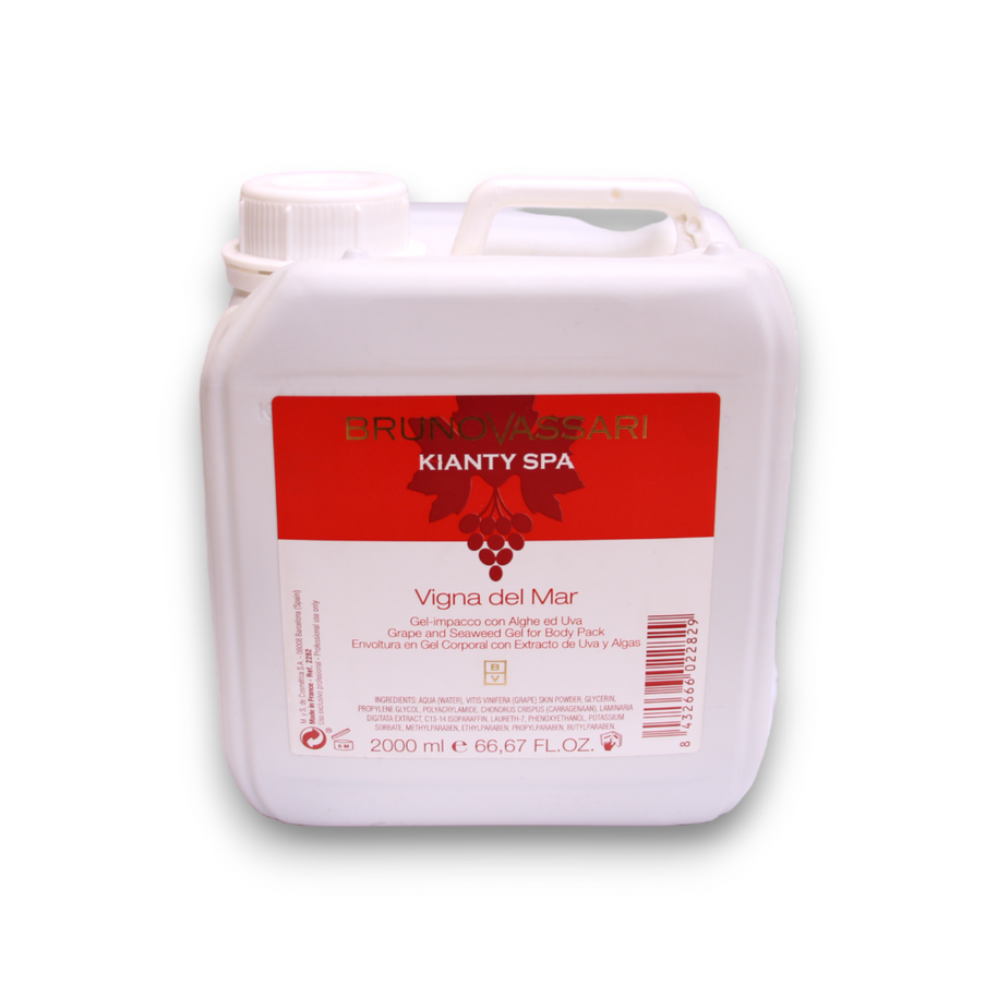 Bruno Vassari, Kianty SPA, Grape, Κατά της Κυτταρίτιδας, Body Gel, 2000 ml