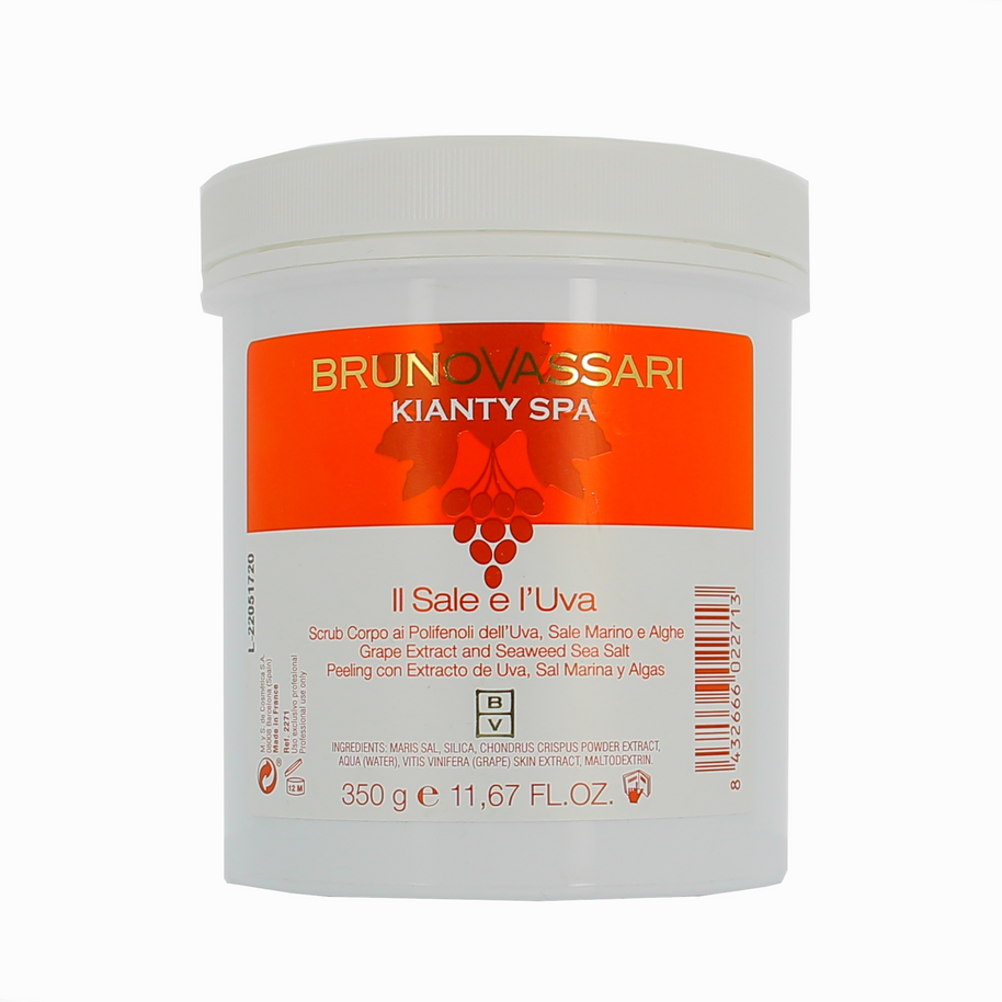 Bruno Vassari, Kianty SPA, Grape, Λάμψης, Scrub Σώματος, 350 g