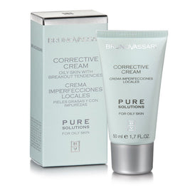 Bruno Vassari, Pure Solutions, Bio-sulf, For Regulation Of Excessive Sebum, Night, Local Treatment Cream, For Acne, Για το Πρόσωπο, 50 ml