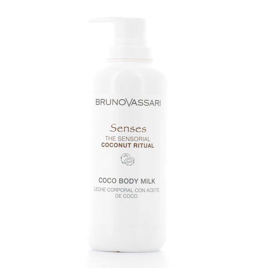 Bruno Vassari, Senses, Coconut Oil, Ενυδατικό, Body Milk, Morning & Evening, 400 ml