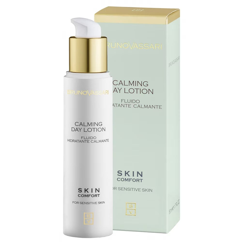 Bruno Vassari, Skin Comfort, Perfume-Free, Calming, Morning, Lotion, Για το Πρόσωπο, 50 ml