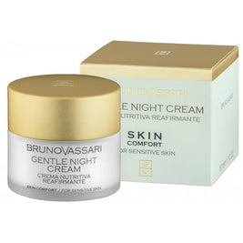Bruno Vassari, Skin Comfort, Perfume-Free, Ενυδατική & Ανάπλασης, Κρέμα Νύχτας Για το Πρόσωπο, 50 ml