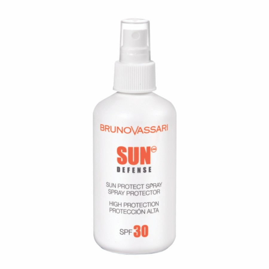 Bruno Vassari, Sun Defense, Oil Free, Αντηλιακή Προστασία, Αντηλιακό Spray, SPF 30, 200 ml