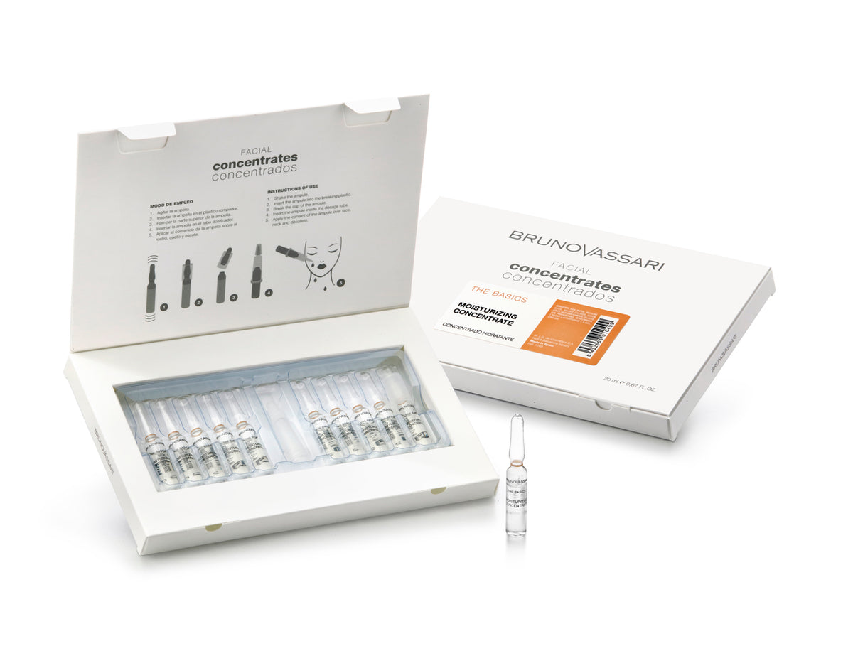 Set, Bruno Vassari, The Basics, Salicylic Acid, Ενυδατικό, Concentrate, Για το Πρόσωπο, 10 pcs, 2 ml