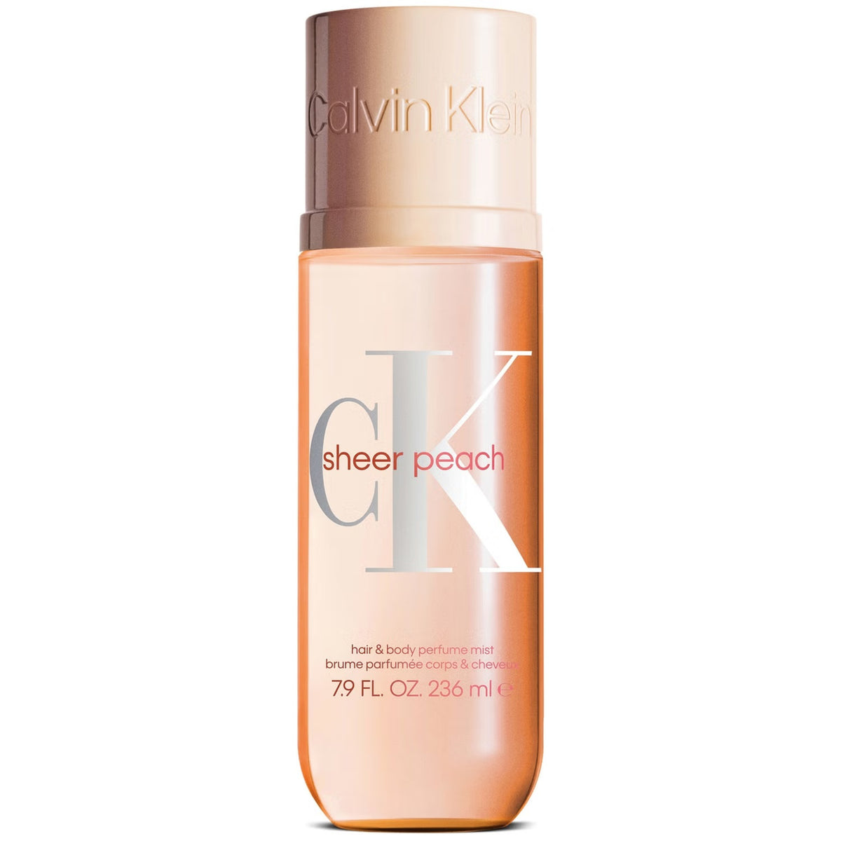 Calvin Klein, Sheer Peach, Αρωματικό Mist Μαλλιών, Γυναικείο, 236 ml