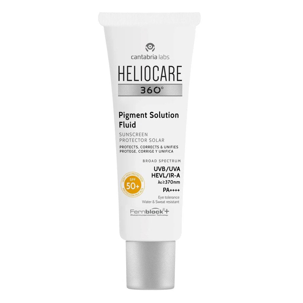 Cantabria Labs, Heliocare 360º Pigment Solution, Αντηλιακή Προστασία, Sunscreen Fluid, SPF 50+, 50 ml
