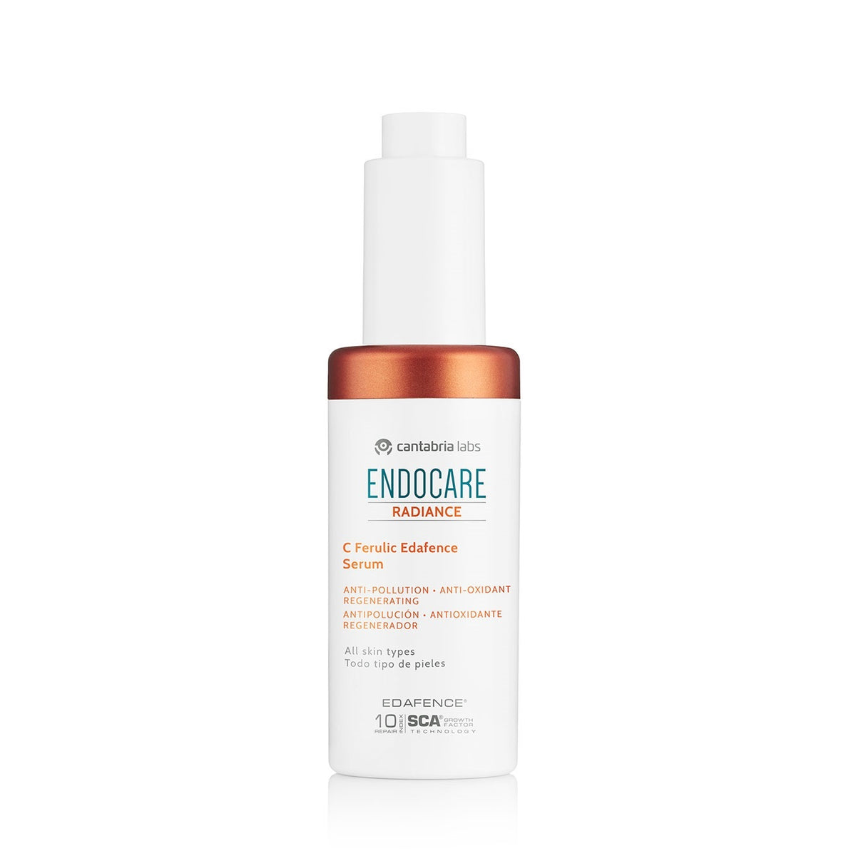 Cantabria Labs, Endocare Radiance C Ferulic Edafence, Anti-Pollution, Ορός Προσώπου, 30 ml