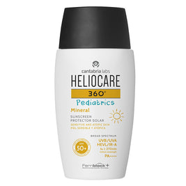 Cantabria Labs, Heliocare 360º Pediatrics, Mineral, High UV protection, Αντηλιακή Κρέμα, Mineral, 50 ml