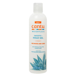 Cantu, Weightless Smooth + Hold, Agave, Gel Styling Μαλλιών, Κατά του Φριζαρίσματος, Medium Hold, 295 ml