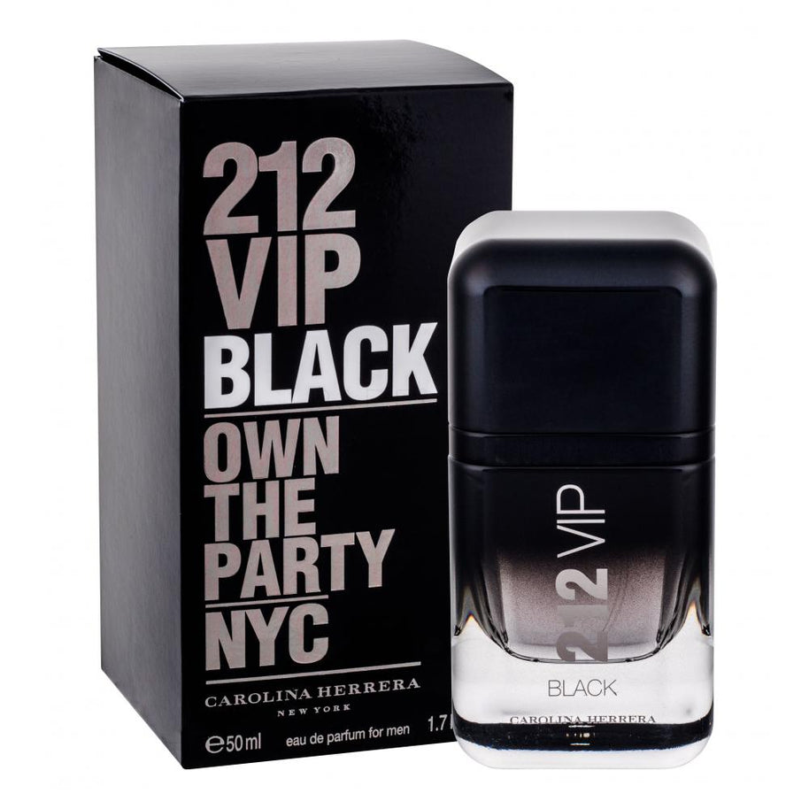 Carolina Herrera, 212 VIP Black, Eau De Parfum, Για Άνδρες, 50 ml