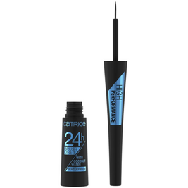 Catrice, 24h Brush Liner, Αδιάβροχο, Brush, Matte, Liquid Eyeliner, 010, Ultra Black, 3 ml