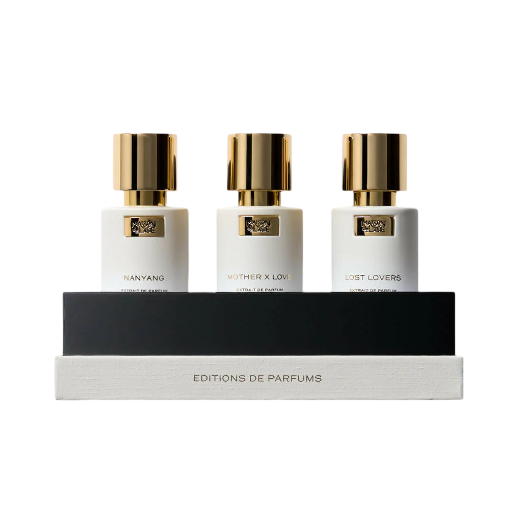 Chapitre 01 Σετ Maison De L'Asie: Mother x Love, Extrait De Parfum, Unisex, 15 ml + Nanyang, Extrait De Parfum, Unisex, 15 ml + Lost Lovers, Extrait De Parfum, Unisex, 15 ml