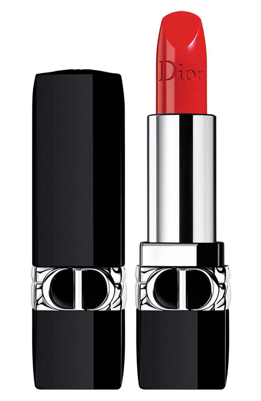 Christian Dior, Couture Colour Floral, Satin Finish, Κραγιόν, 080, Red Smile, Επαναγεμιζόμενο, 3.5 g