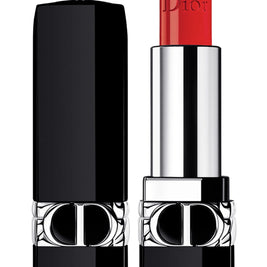 Christian Dior, Couture Colour Floral, Satin Finish, Κραγιόν, 080, Red Smile, Επαναγεμιζόμενο, 3.5 g